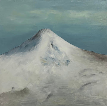 Hekla í snjóbúningi